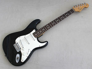 Fender American Standard Stratocaster Black 2003 Made in USA Free Shipping