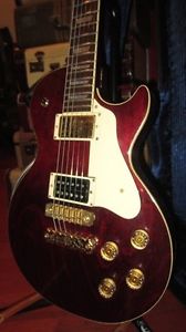 Vintage Original Circa 1974 Ibanez Super 80s Les Paul Copy Wine Red W/ OHSC