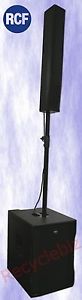 RCF EVOX 12 Vertical Array Column Speaker w/ Subwoofer Powerful and Portable (B)