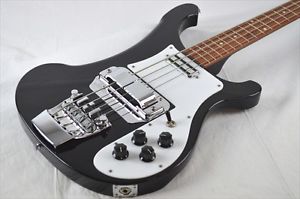 RICKENBACKER 4001V63 4001 V63 Black Electric Bass Used