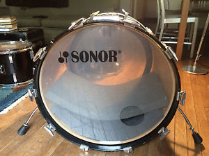 Rare Scandinavian Birch Sonor Lite Bass Drum 22" x 17"
