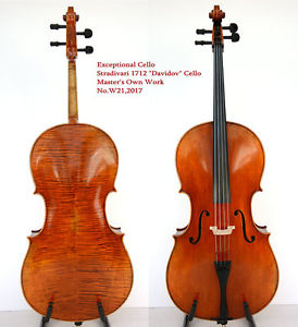 Exceptional Cello!Exceptional Tone!200-y Old Spruce!Master's Own Work!No.W21