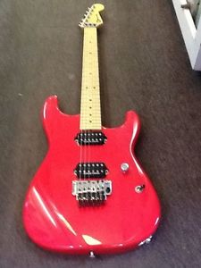 Wonderful 2012 Charvel San Dimas signed by Warren DeMartini with Gig Bag