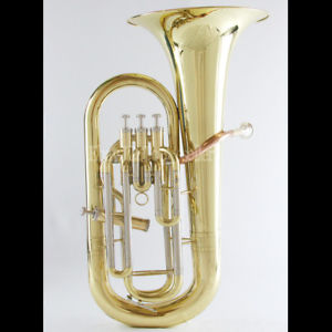 Professional Gold Lacquer JINBAO Euphonium 3+1 Valve With Case Mouthpiece