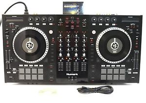 Numark NS7II is a 4-channel motorized DJ controller