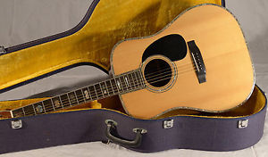 Western Gitarre MORRIS W-612 (Martin D-42 Copy) von 1976 Rio-Palisander Korpus