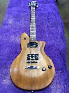 Rare Washburn Custom Shop CTS Sapele Set-Neck Electric Guitar - Made in USA MINT
