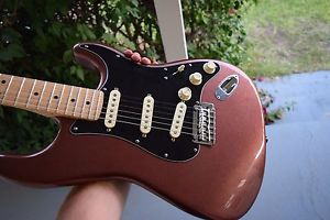 2016 - 2017 Fender deluxe roadhouse stratocaster , Classic copper, excellent