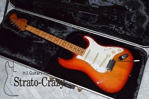 Fender Stratocaster '81 Cherry Sunburst/Maple neck Full original w/hardcase/512