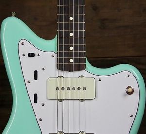 Fender '60s Jazzmaster Lacquer, Surf Green, w/ Case, Offset