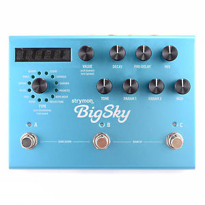BigSky Multidimensional Reverberator - Reverb Effektpedal