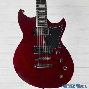 New Reverend Sensei RA FM Electric Guitar Wine Red Flame Maple