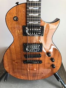 ESP EC-1000 Koa Electric Guitar Natural Limited Edition ** Stunning** EC1000