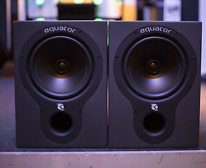 Equator Audio EQD8 D8 8" Biamplified Coaxial Studio Monitor Pair