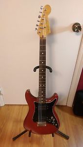 1981 Fender Lead III Transparent Red, Rosewood neck 2 Humbuckers, HSC