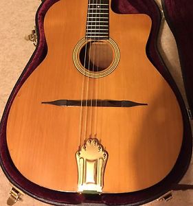 1950's Round Hole Gypsy Jazz Guitar - Hand Made Couesnon Mirecourt.