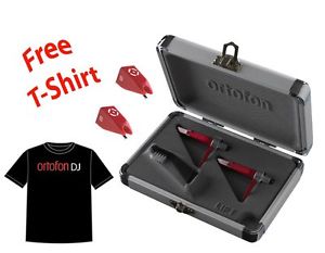 Ortofon Concorde DigiTrack Twin Pack + 2 Extra DigiTrack Stylus + FREE Ortofon D