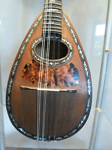 mandolino napoletano molto antico F.ll Ferrari e C vintage mandolin