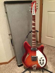 Vintage 1966 Rickenbacker 360 Electric Guitar in Fireglo Finish WOHC Perfect