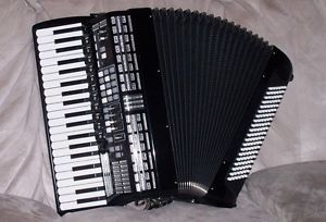 Professional SEM 502 Accordion - LMMH, Double Tone Chamber, MIDI, Microphones