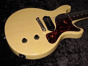 NEW Gibson Custom Shop Les Paul Junior Double Cutaway Lightly Aged TV Yellow/512