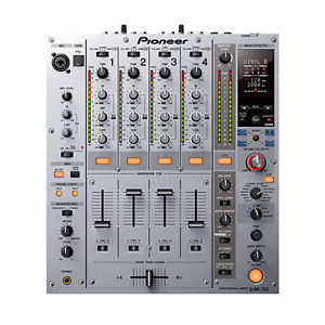 Pioneer DJM-750-S DJM750 Silver 4ch DJ Full Digital Sound Mixer Used Japan