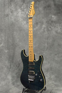 Schecter NV-II-22 Blue Stratocaster 2008 Made in Japan Electric guitar E-guitar