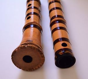 1.8 TOZAN JIARI SUPERB SHAKUHACHI JAPANESE BAMBOO FLUTE MADE BY KONO GYOKUSUI II
