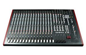 Allen & Heath ZED R16 studio/live mixer with MIDI (DAW controller) +Flight case