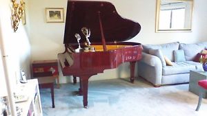 Gorgeous Young Chang 6 ft. Grand, perfect condition. Brazilian purple-heart wood