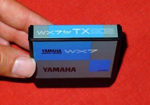ultra rare yamaha cartridge wx7 for tx802 WDB02 tx 802 dx data rom dx7 wx5 adp-1