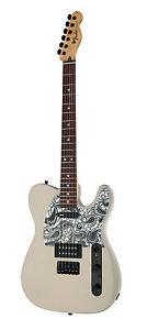 920D Fender Standard Tele Mod DiMarzio Stach Track/Mo Joe Ghost Silver