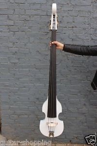 3/4 Electric Upright Double Bass Finish silent Solid wood Parted model #4