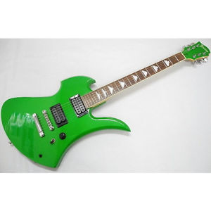 Used Electric Guitar Burny MG-85X Light Green