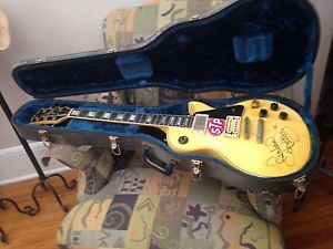 (2) Gibson Les Paul Guitars 1973 & 2003 Autographed By Richard Petty