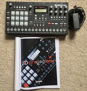 Elektron Analog Rytm 8-Voice Analog Drum Machine with Sampling No Reserve!!!
