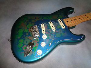 1989 Fender Blue Floral Stratocaster  Japan Made  FANTASTIC CONDITION