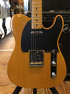 Fender Japan TL52-70 Natural Electric Guitar with Soft Case
