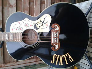 : ELVIS PRESLEY EPIPHONE EJ-200 JUMBO ACOUSTIC /  LIMITED EDITION