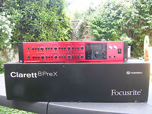 Focusrite Clarett 8PreX + cable thunderbolt
