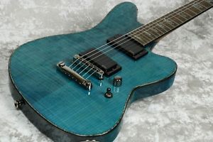 Charvel SK-1 ST Trance Blue Smear Electric Guitar Free shipping