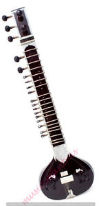 PROFESSIONAL MUNDA SITAR READY TO PLAY VILAYAT KHAN GAYAKI ANGA FIBRE BOX