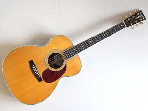 Rare Wood Series MOOO-45T NAT w/hard case F/S Guiter Bass From JAPAN #V47