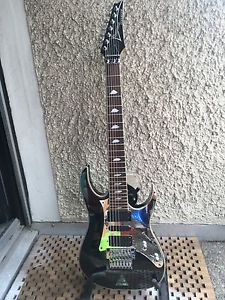 Ibanez Universe 7 Saiter UV777P BK 1998 Steve Vai Hardcase