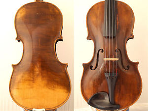 FINE 4/4 OLD MASTER Label: St.SERAPHIN 1772 VIOLIN OLD WOOD 小提琴 СКРИПКА GEIGE