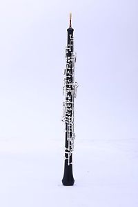 New C Key Oboe with Grenadilla Wood and Resin Body Silver Plated Keys