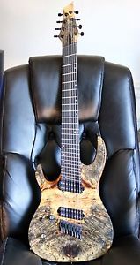 Kiesel Custom 8 String Guitar LEFTY