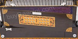 Harmonium - 3 Reed, 9 Scale Changer - 3¾ Octave - With Coupler, with Book & Bag