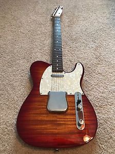 1995/96 Fender Foto Flame Telecaster Guitar Japan Made, w/ Locked Hard Case