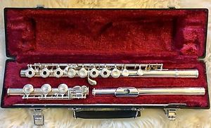 Yamaha Flute YFL-385- Silver EXCELLENT CONDITION
